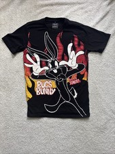 Rare Preowned Looney Tunes Bugs Bunny graphic Tee . Boys Xl 18-20 men Small 