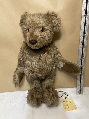 Vintage Wit s End Teddy Bear. Artist Limited Edition. Cinnamon English Mohair