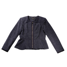 DKNY Cotton Tailored Waist Blazer, Women's Size 12