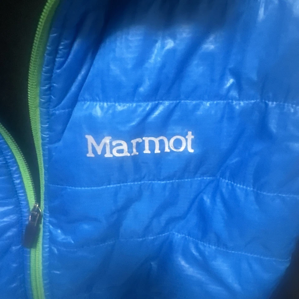 Chaleco Marmot Variant Azul Hombre Grande Híbrido Polartec Cremallera Completa Foto 2 de 4