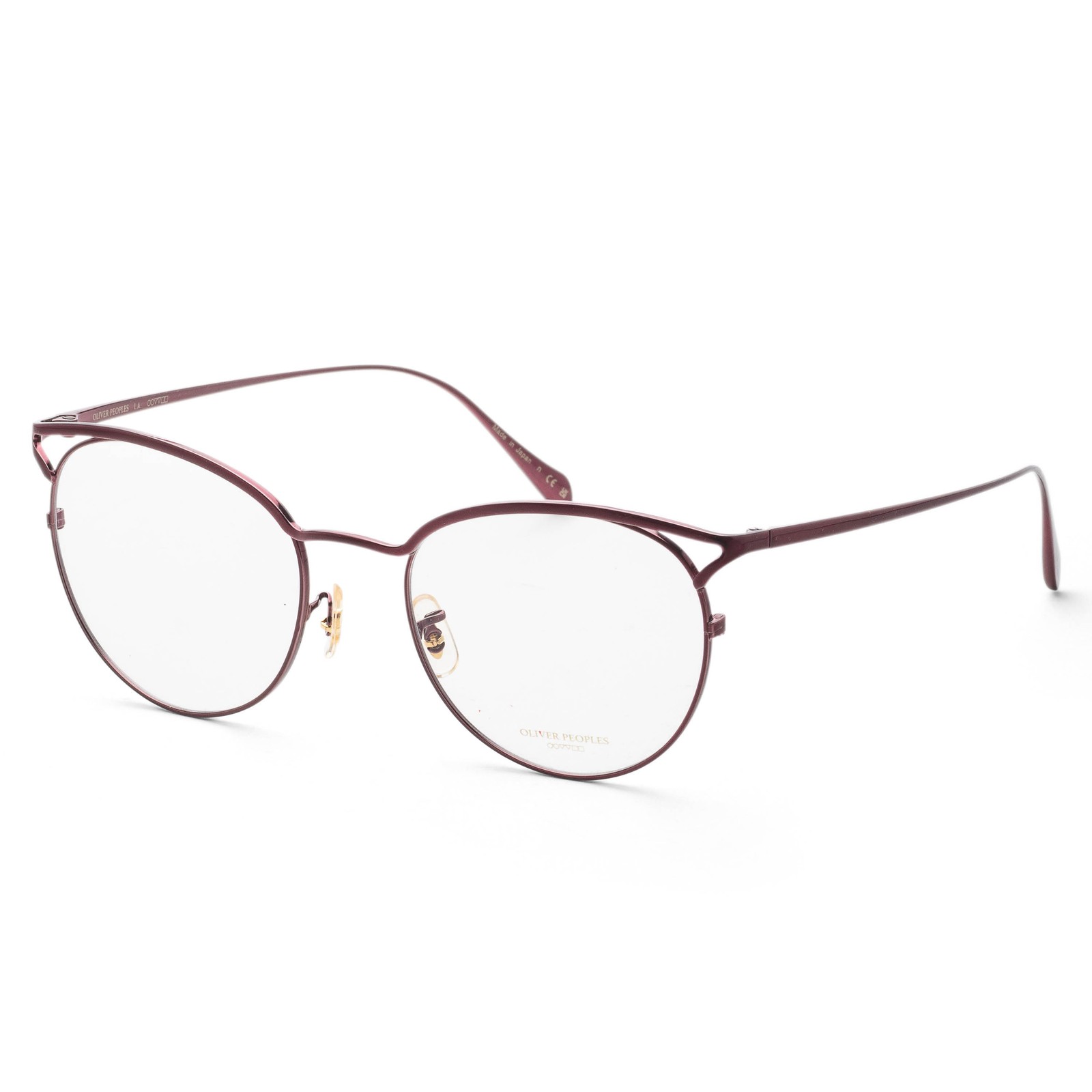 Oliver Peoples Womens 52mm Brushed Burgundy Opticals OV1319T-5325-52 28290₽