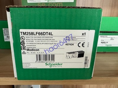 The new TM258LF66DT4L PLC programmable controller delivers fast