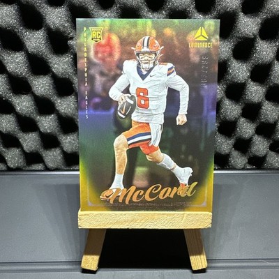 2025 Panini Luminance - Kyle McCord #105 Gold /299 (RC) Philadelphia Eagles
