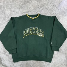 Vintage Green Bay Packers Sweatshirt Mens XL Green NFL Football Starter Crewneck