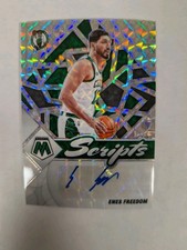 2021 Panini Mosaic Enes Freedom Scripts Auto