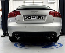  Sportauspuff-Komplettanlage Audi A4 B7 1.8T 2.0T DTM-Heck je 90mm