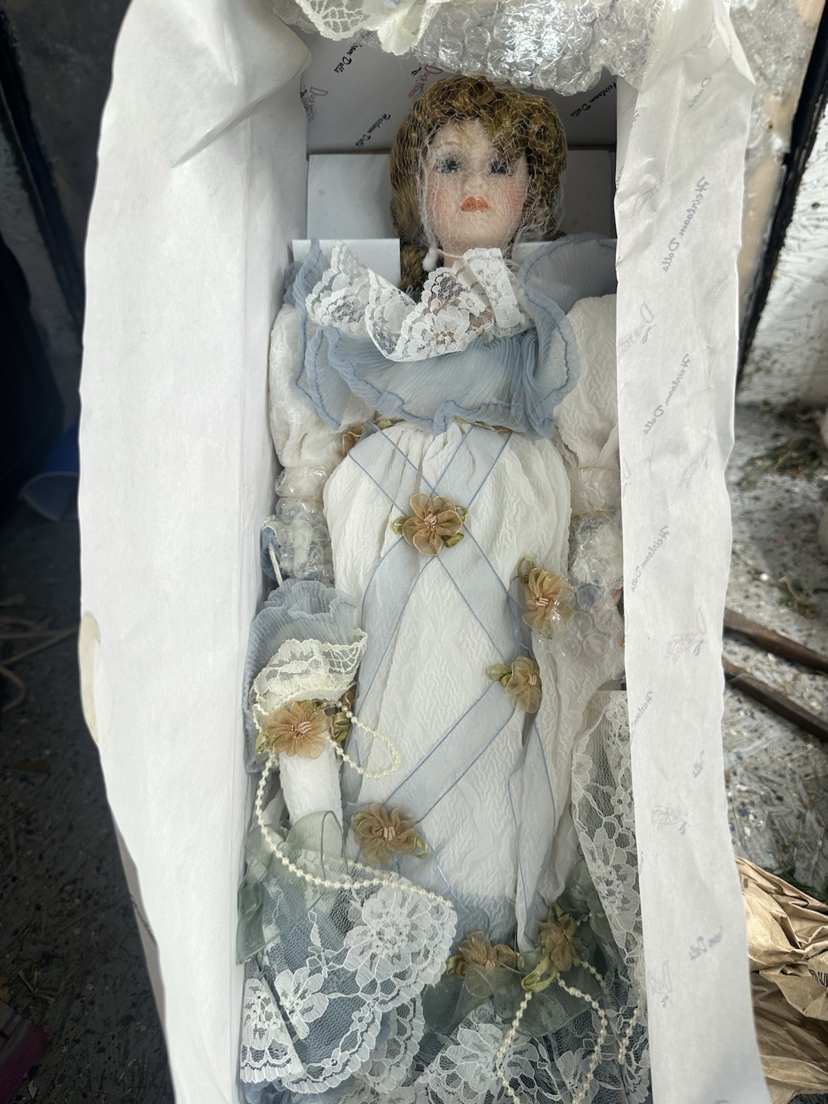 Set of 2 OLD HAUNTED DOLLS 