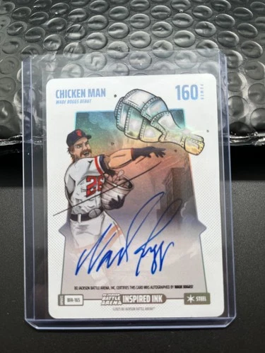 Bo Jackson Battle Arena Update Edition Steel Auto "Chicken Man"  Wade Boggs