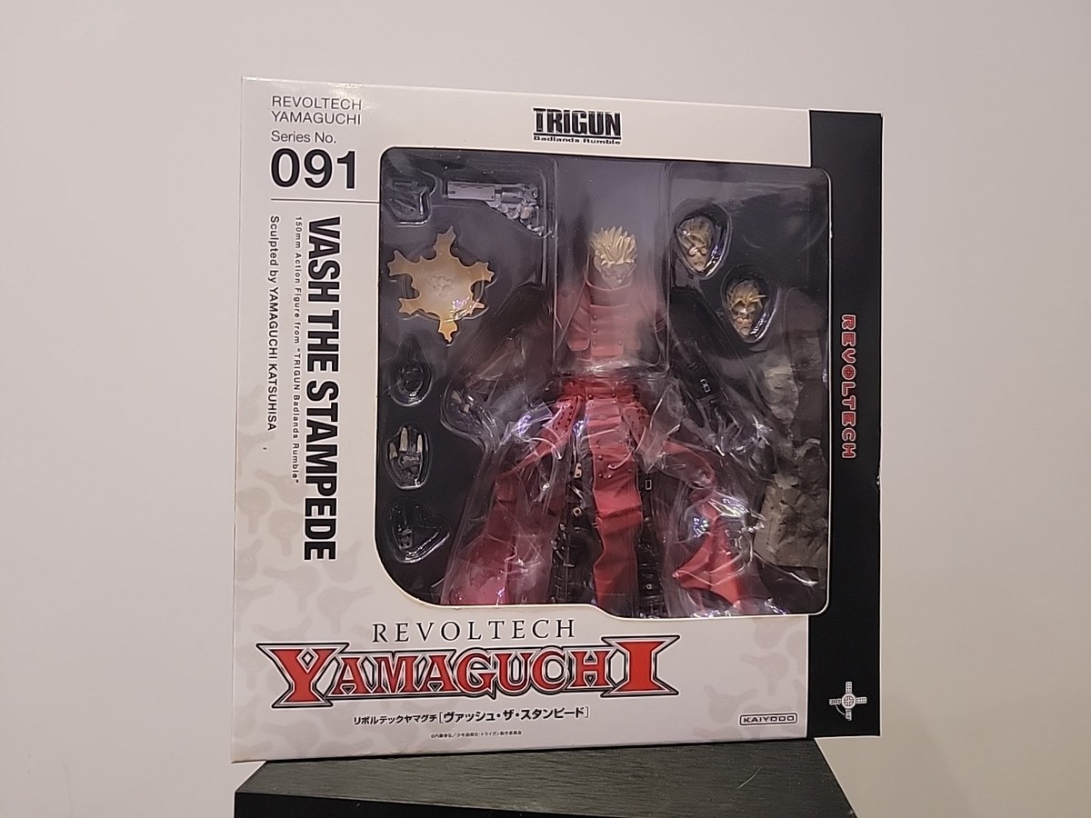 KAIYODO 海洋堂 リボルテックヤマグチ 091 ヴァッシュ・ザ・スタンピード TRIGUN トライガン Amazon.co.jp: リボルテックヤマグチ N0.91 ヴァッシュ・ザ