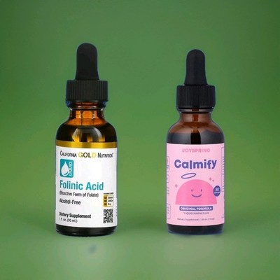 Folinsäure California Gold Nutrition Magnesium gesunder Schlaf Sprachverzögerung Konvolut