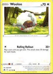 Wooloo 121/159 Common Crown Zenith Pokemon