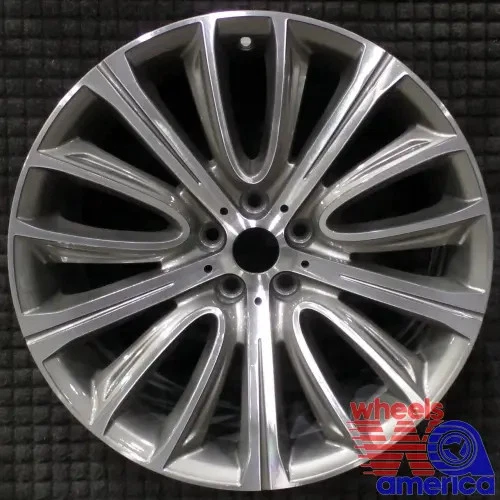 Wheel Rim BMW 640i xDrive 740Le 740e 740i 745e 750i 760i M760i Rear OE 86288 Foto 3 de 4