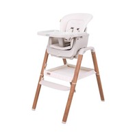 Tutti Bambini Nova Evolutionary Highchair - Scandinavian Walnut & Ecru