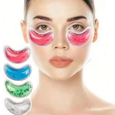 Reusable Hot Cold Gel Eye Mask Cooling Compress Pad for Puffy Eyes