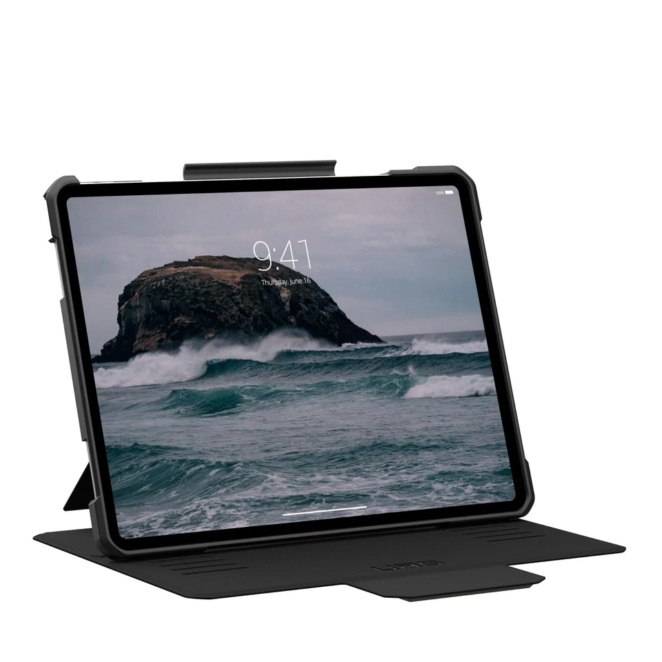 Metropolis SE Olive iPad Air 13 Case Lightweight Folio with Adjustable Kickstand - Image 3 of 4