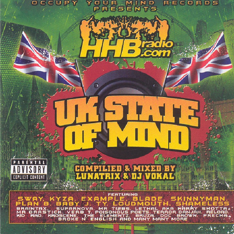 Various Artists Hhbradio.com: State of Mind CD OYMCD004 NEW