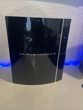 Sony PlayStation 3 Konsole 'fat' Schwarz PS3 ohne Zubehör -DEFEKT! Startet nicht
