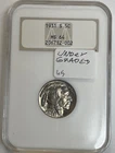 1931-S Buffalo full strike and full luster undergraded at ms64 NGC old soap box