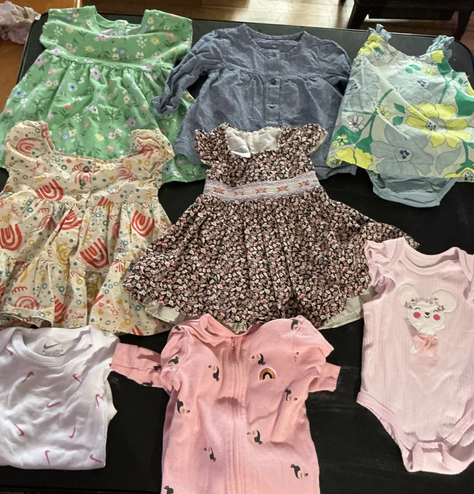 Baby Girl Mix Lot Of Clothes Size 6 To 9m