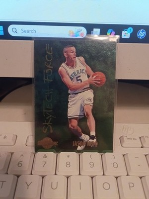   1994-95 Skybox Basketball SkyTech Force Insert #SF11 Jason KIDD  