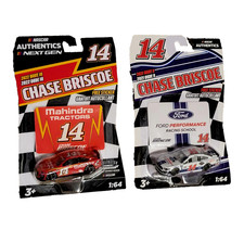 Chase Briscoe 14 NASCAR Authentics 1/64 Diecast Set 2022 Wave 10 2021 Wave 9
