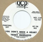 NORTHERN SOUL - TEDDY RANDAZZO "YOU DON'T NEED A HEART" DCP PROMO (ORIG LISTEN)
