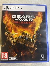 Gears of War Reloaded Sony PlayStation PS5 Game Excellent Condition