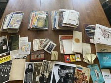 Huge Vintage Paper Ephemera Lot 1880s-1970s O...