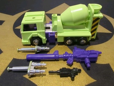 1985 Hasbro Transformers G1 Mixmaster - Complete (Combiner For Devastator)