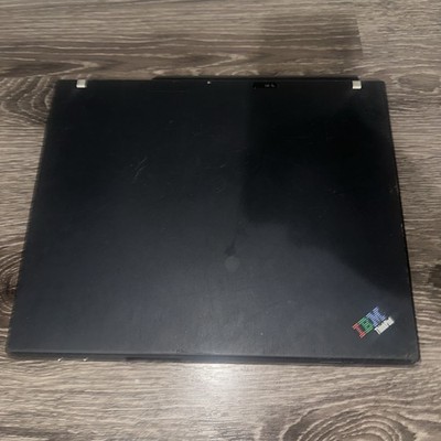 Vintage IBM ThinkPad T43 Laptop Win XP