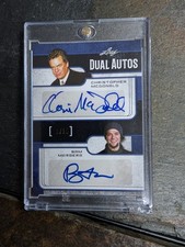 2017 Leaf Pop Bam Margera & Christopher McDonald #1/10 Auto. Shooter Jackass