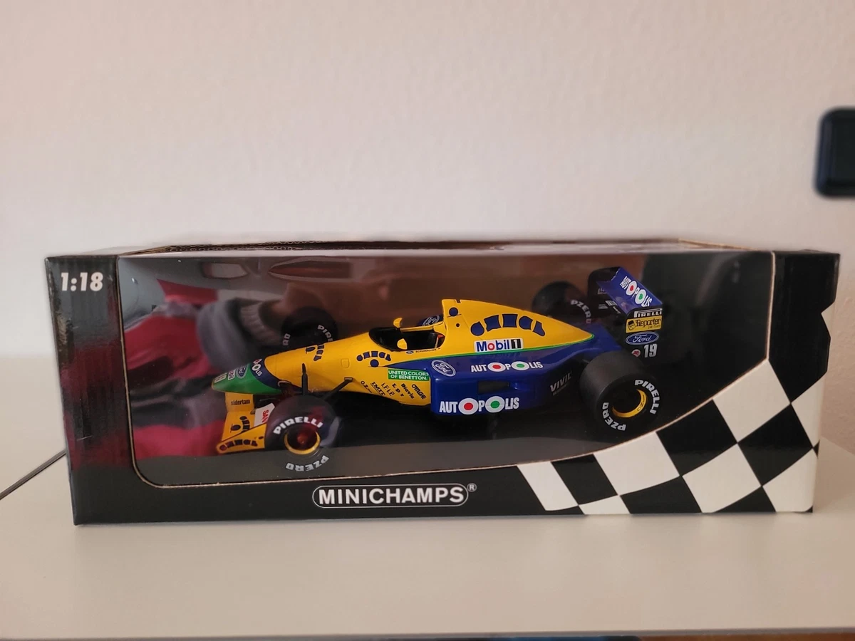 MINICHAMPS 1/18 LOTUS Renault 98T Ayrton Senna 1986 F1 Formule 1 Voiture EUR 389,72 - FR