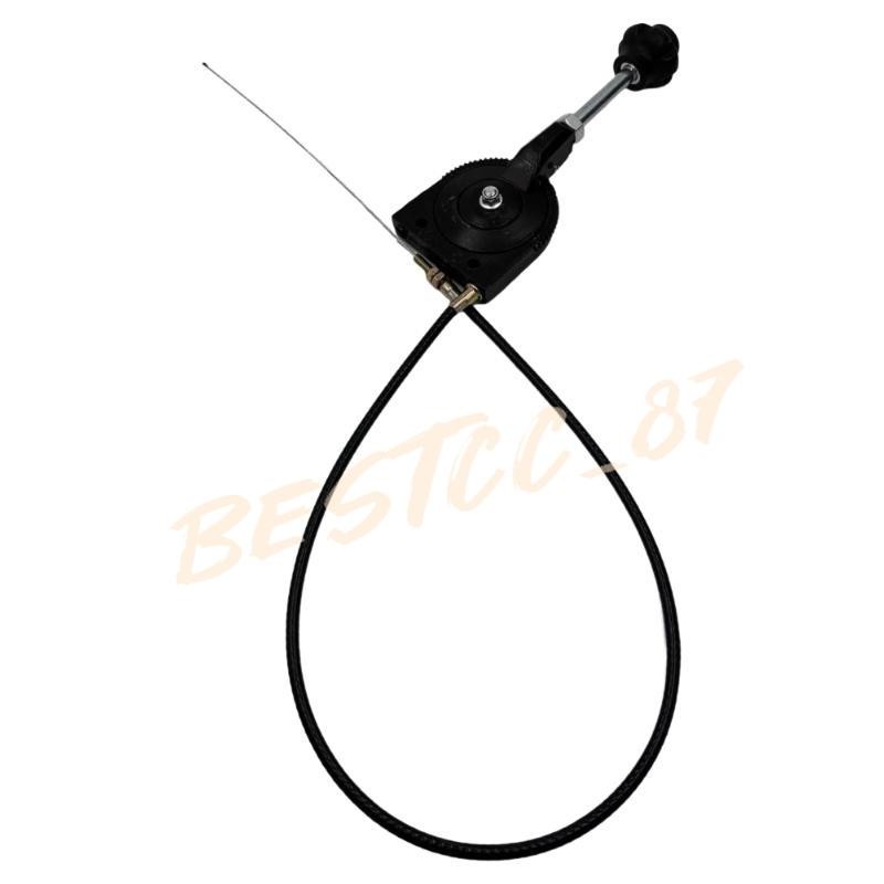 Excavator Throttle Control Cable 40 Inches Manual Throttle Wire