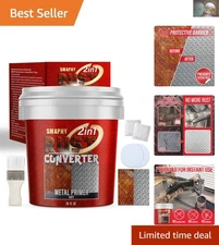 High-Heat Resistant Rust Converter & Primer, 35 Fl Oz - Ultimate Metal Shield