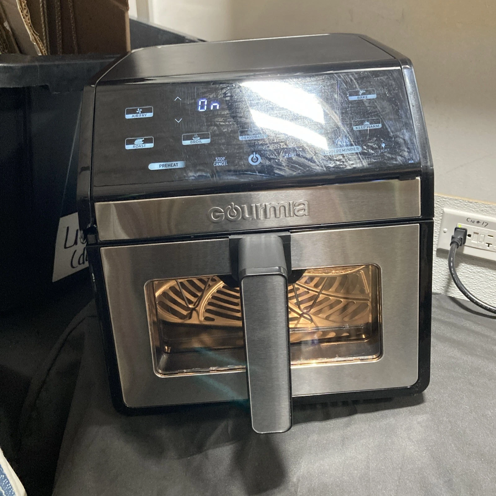 Gourmia Digital Air Fryer Oven 8-QT Fryforce 360 Open Box
Opens in a new window or tab