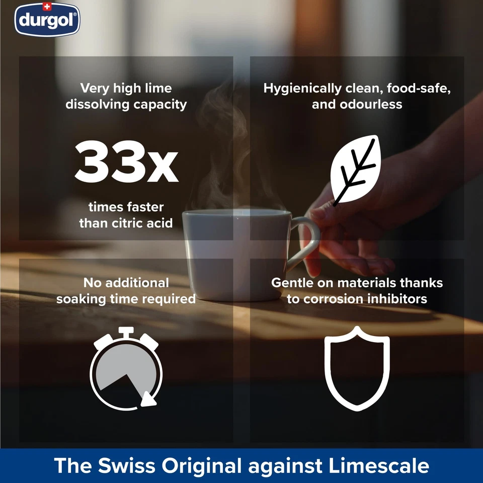 Espresso suizo, descalcificador y descalcificador para todas las marcas de máquinas de café espresso... Foto 3 de 4