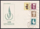 Germany - East, 1968 Human Rights & Vietnam Illustrated FDC 'BARUTH' CDS Cancel