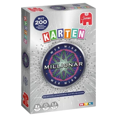 JUMBODISET GROUP Wer wird Millionär? Kartenspiel