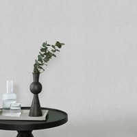 Vliestapete Uni Stoffoptik Struktur Modern Hellgrau Glitzer 10539-31 (2,82€/1Qm)