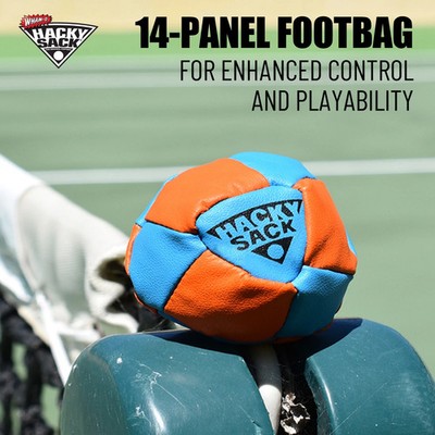 Hand Stitched Official Hacky Sack, Striker Blue & Orange | eBay