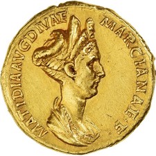 [#1021160] Matidia, Aureus, 112-117, Rome, Gold, AU(50-53), Calicó:1157, RIC:759