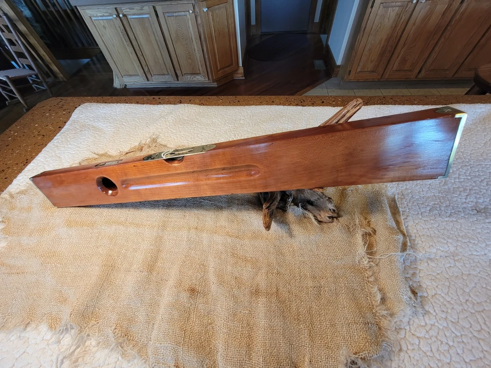 Antique STANLEY No. 3 Level 100% Restoration 28" Cherry Exc. - Image 2 of 4