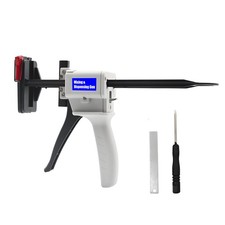 Adhesive dispenser gun, manual epoxy gun sealant toothpaste tube squeezer too...