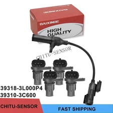 5x Camshaft/Crankshaft Position Sensor for Kia Sorento Sedona Cadenza 16-20 3.3L