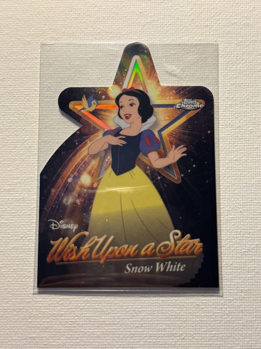 SNOW WHITE Disney Wonder 2025 Topps chrome Die cut and Refractor