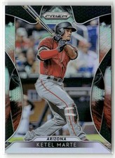 2019 Panini Prizm #207 Ketel Marte Cosmic Haze Prizm DIAMONDBACKS SP