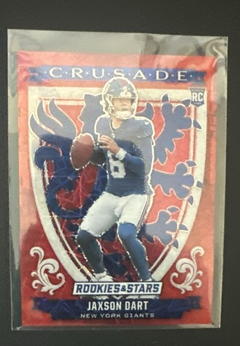 2025 Panini Rookies & Stars - Crusade Jaxson Dart #11 Red /99 (RC)