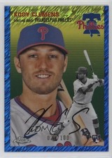 2023 Chrome Platinum Anniversary Blue Shimmer Refractor 29/100 Kody Clemens 6o3