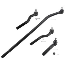 BOXI 4pc Front Inner  Outer Tie Rods Suspension Kit Fit for Jeep Wrangler 20...