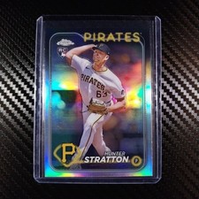 2024 Topps Chrome Update Baseball #USC137 Hunter Stratton RC Refractor